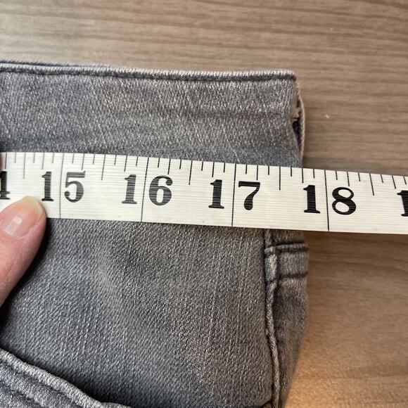 NYDJ Jeans Womens 16 Gray Boyfriend Lift Tuck Stretch Mid Rise Denim - Picture 7 of 9